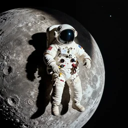 landing on the moon by disney concept artists, blunt borders, rule of thirds
