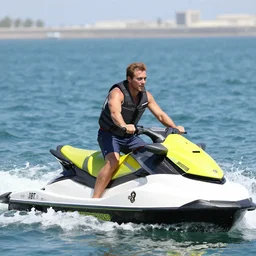 mormons riding jetskis
