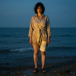 at the bottom of the ocean there is an old prostitute that sheds light on my neighborhood for more or less forty years on his right calf there is a map of my eyes that i put in your pockets that evening you were elsewhere let's tie the shirt on the face and let's go outside to strafe our friends because i want to be alone