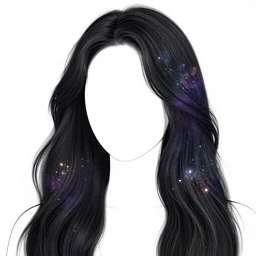 “presence and reality itself, depicted as a woman with locks of hair and made of galaxies, nebulae, and universes”