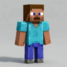 kanye west as a minecraft character