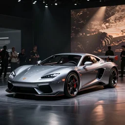 a cyberpunk futuristic sci - fi yakuza vehicle, car photography, car design, a car showcase