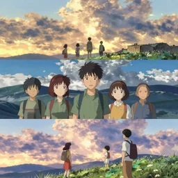 memorable animation key shot, anime movie screenshot, taking over the world, by mandy jurgens, by satoshi kon, ilya repin, lena aenami, shinji kimura, daylight pastel color palette
