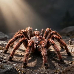 Joe Biden shaped like a tarantula