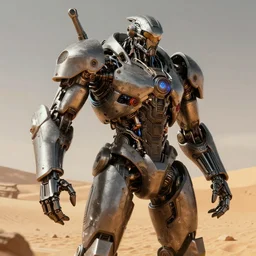 mechanical desert renegade, digital art, highly detailed, intricate, sci - fi, sharp focus, trending on artstation hq, deviantart, unreal engine 5, 4 k uhd image