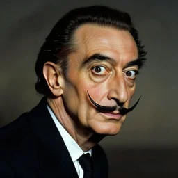 a portrait of Salvador Dali by Salvador Dali
