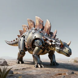 cybernetic stegosaurus