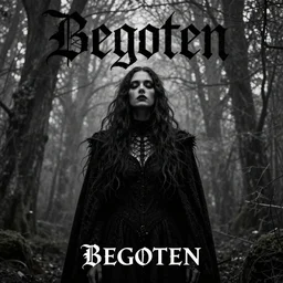 depressive black metal album cover, begotten movie