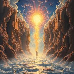 the gates of heaven, beautiful delicacy, flowing fluidity, repeating patterns, tim hildebrandt, wayne barlowe, bruce pennington, donato giancola, trending on artstation, cinematic composition, beautiful lighting, hyper detailed, 8 k, oil on canvas