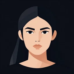head and shoulders portrait of a barbarian, female, by artgerm, behance hd, shutterstock, clean cel shaded vector art illustration,