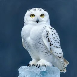 ice owl by adam martinakis