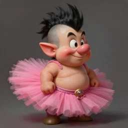 perfectly - dwarf warrior character with a black mohawk and pink tutu, intricate, highly detailed, digital painting, realistic shaded lighting, artstation, concept art, smooth, sharp focus, illustration, realism, oil painting, weta digital, 8 k, art by sam spratt and peter mohrbacher