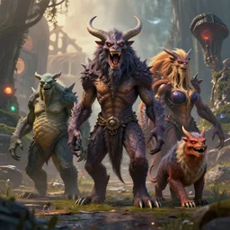 fantasy style monsters