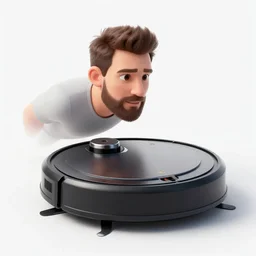 Jeff bezoz steals a roomba