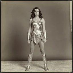 she - ra, portrait, full body, symmetrical features, silver iodide, 1 8 8 0 photograph, sepia tone, aged paper, master prime lenses, cinematic