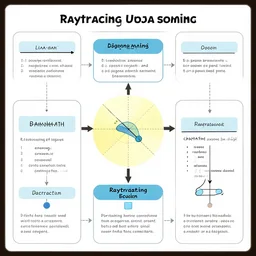Raytracing conceptual understanding schema