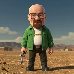 a Pixar movie still from a film about Breaking Bad