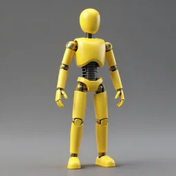 humanoid made out of yellow