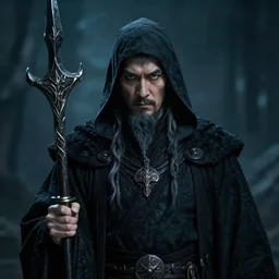 the necromancer by ruan jia, portrait