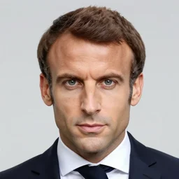 bald emmanuel macron shaved his head bald