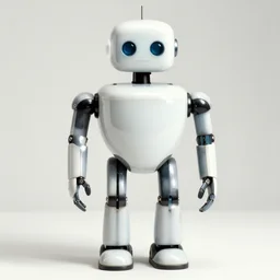 no croped robot by Diane Arbus
