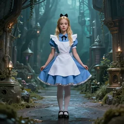 Alice from Wonderland, scifi