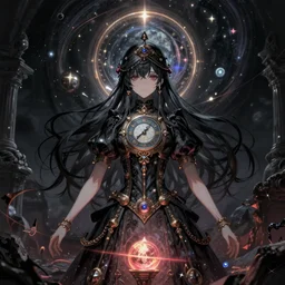 lady maria of the astral clocktower, highly detailed, anime, bloodborne, trending on artstation