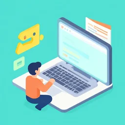 isometric flat art graphic for video script that is exciting and promotional