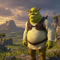 shrek, kubrick stare