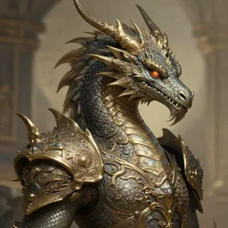 portrait of a dragon, ffxiv, deep focus, intricate, elegant, regal, highly detailed, digital painting, artstation, concept art, matte, sharp focus, illustration, d & d, fantasy, hearthstone, art by artgerm and greg rutkowski and alphonse mucha
