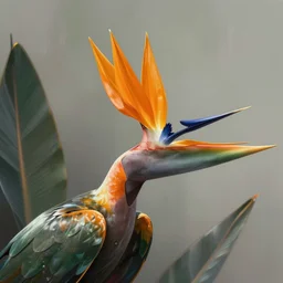 a detailed portrait of a bird of paradise, by victo ngai and greg rutkowski, digital art, realistic painting, very detailed, fantasy, dnd, character design, trending on artstation