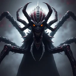 wiz khalifa!! as a grotesque spider monster, bloodborne, fantasy art, trending on artstation