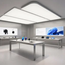 2030s flagship retail interior Samsung Microsoft Apple by Jean-Baptiste Monge !!!!!!!!!!!!!!!!!!!!!!!!!!!