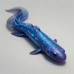 digital art of a surreal electric eel