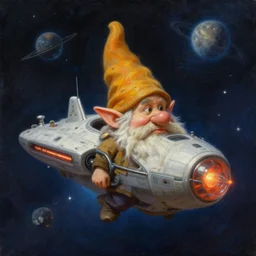 dwarf spaceship sci - fi art style stars planets made by ivan aivazovsky, peter mohrbacher, greg rutkowski volumetric light effect broad light oil painting painting fantasy art style sci - fi art style realism premium prints available artwork unreal engine