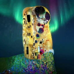 aurora, half the world away, au naturel, hyper detailed, digital art, trending in artstation, cinematic lighting, studio quality, smooth render, unreal engine 5 rendered, octane rendered, art style by klimt and nixeu and ian sprigger and wlop and krenz cushart