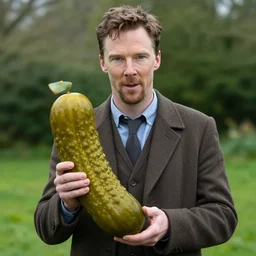 benedict cumberbatch as a pickle