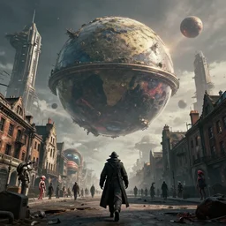 by antoine wiertz and noah bradley, visually stunning, cinematic, ultra realistic, hyper realism, 1 2 k, epic, octane render, unreal engine, vfx, maya, the simulation is set to fly through the orb of madness, celestial towers, sci - fi abandoned warehouses, plague doctor walking the streets of london, simulacrums