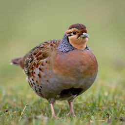 a picture of a partridge inside of a sift