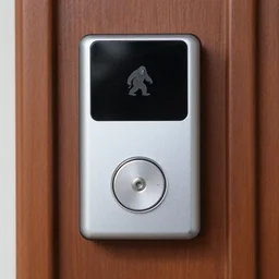 ring doorbell snapshot of a sasquatch