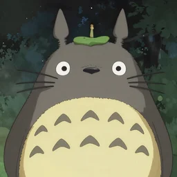 Totoro, portrait