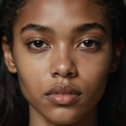 shego by kehinde wiley and rembrandt. photorealistic facial features, portrait, detailed face, ultra high details, large, close - up.