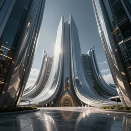 beautiful picture of naboo with reflective sleek architecture, ultra detailed, elegant, trending on artstation, dramatic lighting, light rays and shadows, octane render directed by stanley kubrick