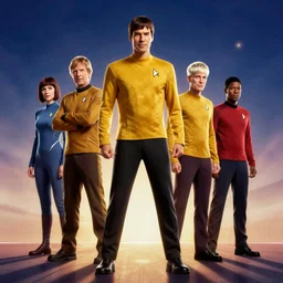 a star trek movie poster, 8k