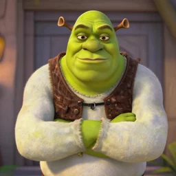 confused Shrek