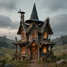 burdisio, alejandro art of a witches hut