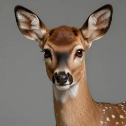 epic professional digital art of stunningly gorgeous female human - fawn hybrid animal, fawn skin pattern, doe ears, doe eyes, by leesha hannigan, iris van herpen, artstation, cgsociety, wlop, epic, much wow, much detail, gorgeous, detailed, masterpiece