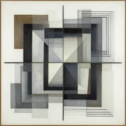 abstract art painting geometry figures lines forms in style of jasper johns, fine details,