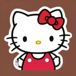 hello kitty sticker art
