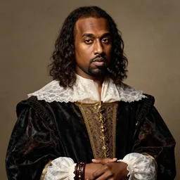 kanye west as leonardo da vinci, renaissance